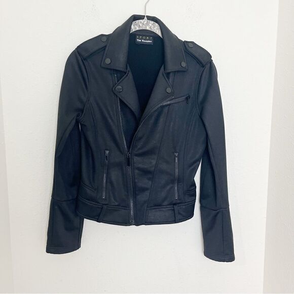 The Kooples Sport Faux Moto Jacket - Picture 2 of 10